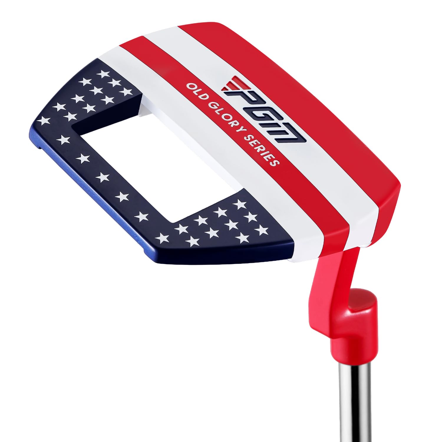 PGM 34 Zoll Golf Mallet Putter für Rechtshänder Männer und Frauen | Übergroßer Putter, niedriger Schwerpunkt, Edelstahlschaft, ausgewogene Gewichtsverteilung, ergonomischer Gummigriff