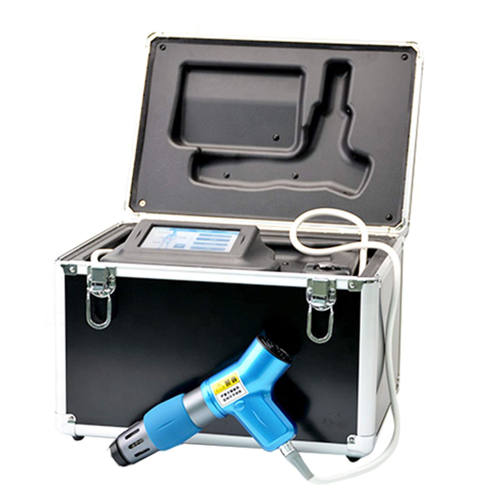 JTQDDTShockwave Therapy Machine, Extracorporeal ED Shock Wave Machine Portable with 7 Transmitter for Pain Relief Anti-Cellulite Treatment