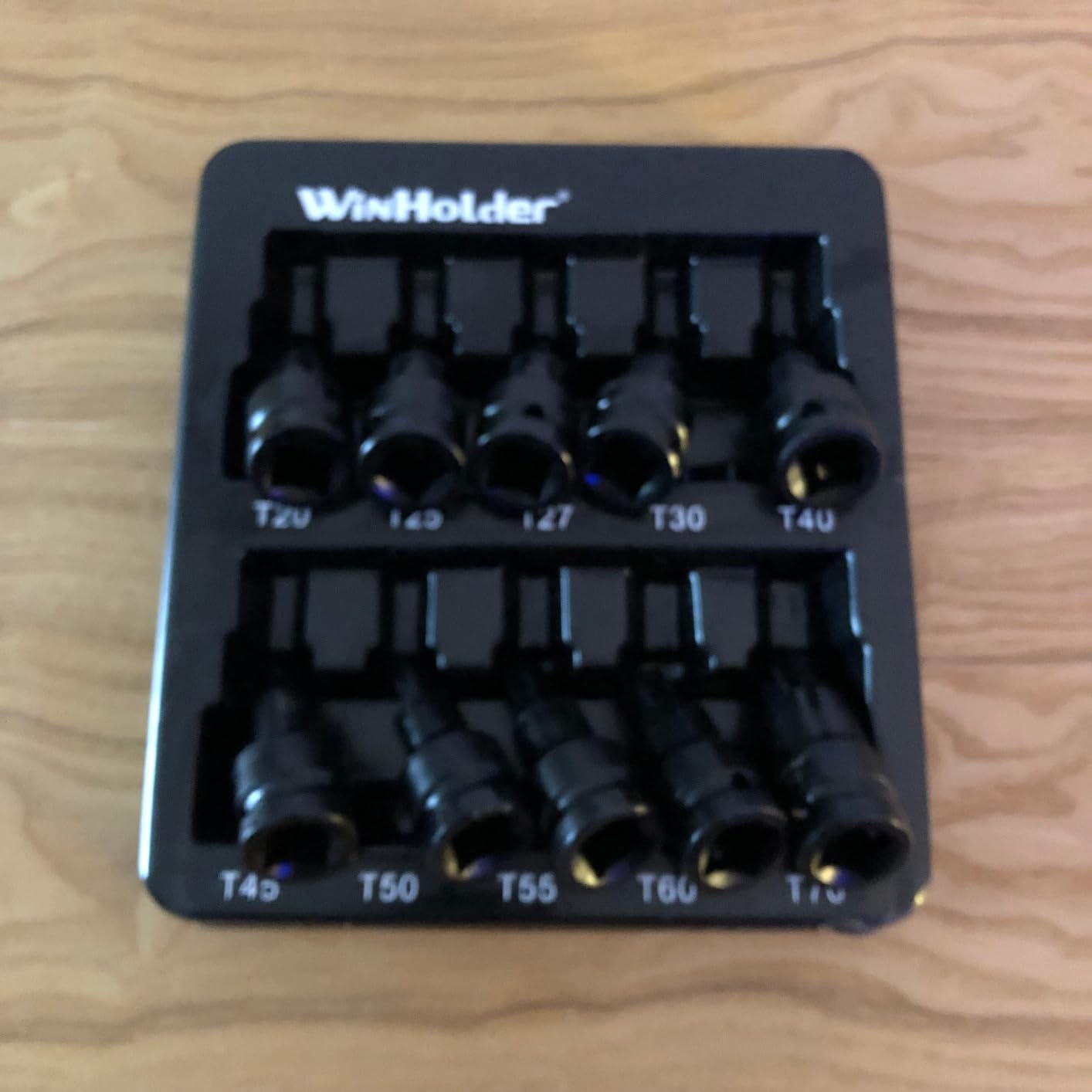 WinHolder 10pcs Industrial Impact Torx Bit Socket Set 1/2'' Drive TRX ...