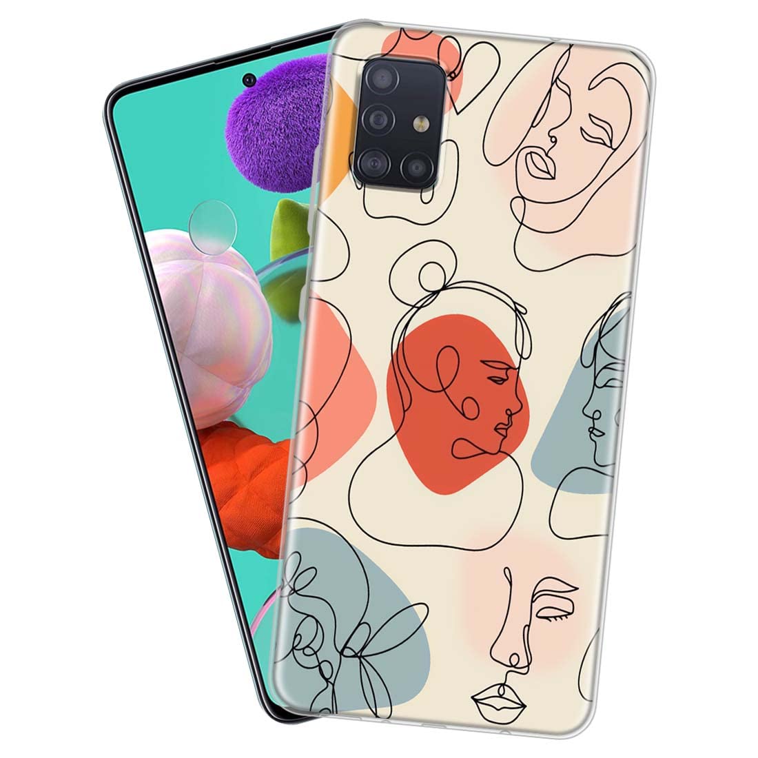 Fashionury Back Cover Case for Samsung Galaxy A51 / Designer Flexible Soft Back Case Cover for Samsung Galaxy A51-D0090 (B09ZDD56ZD) Amazon Price History, Amazon Price Tracker