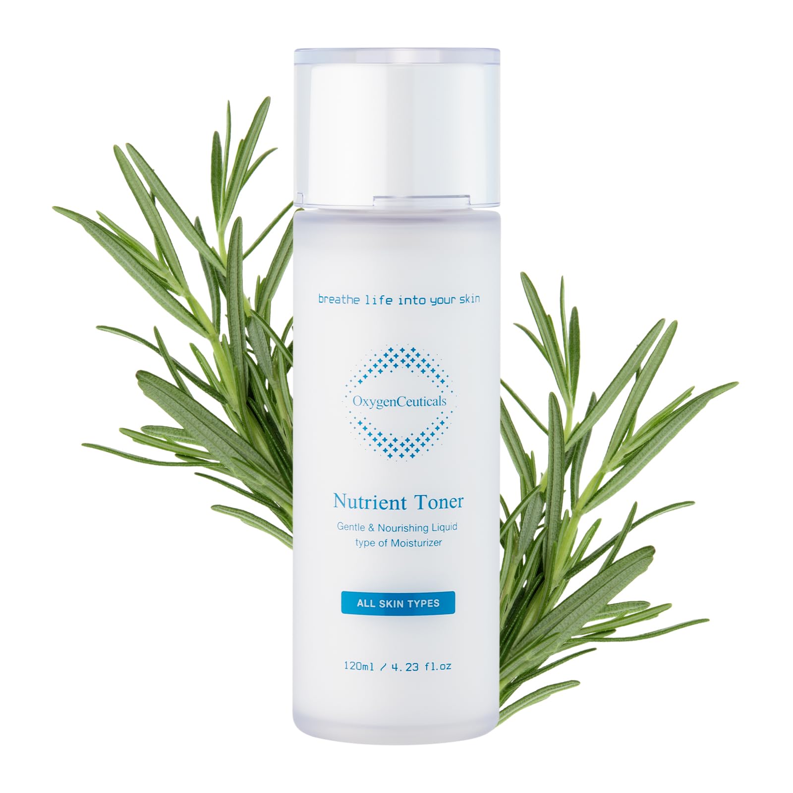 Nutrient Toner – Essence-Type Hydrating Toner for Dry Skin, Deep Moisture & Nourishing Care with Sodium Hyaluronate, Portulaca & Allantoin Extracts. 4.05 fl.oz (120ml)