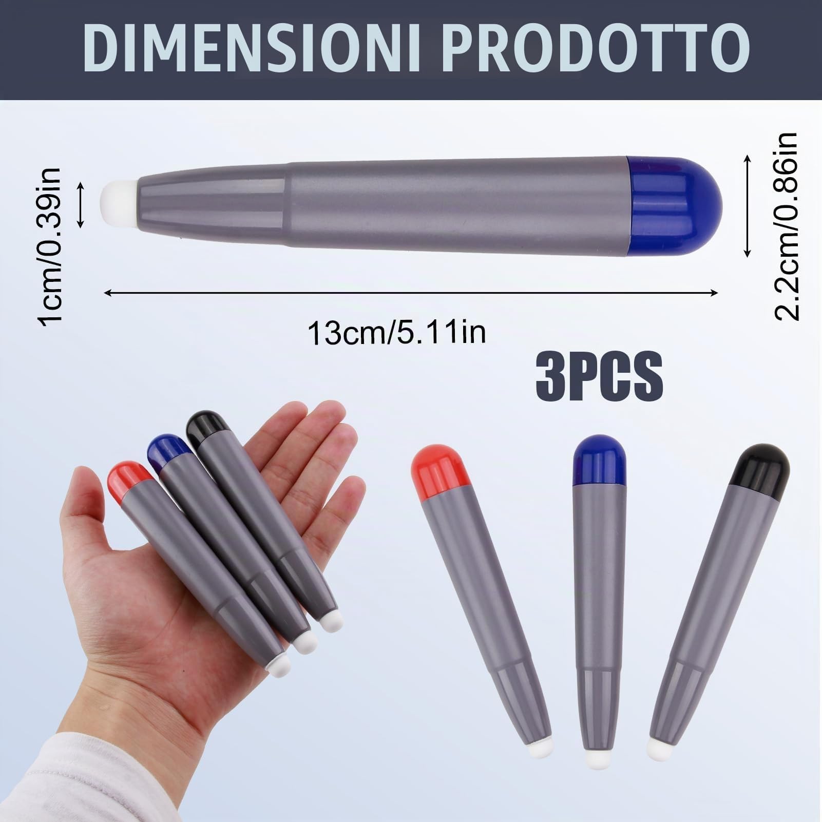 Penna Touch A Infrarossi Per Lavagne Interattive – 3 Stili In ABS, Compatibile Con Touchscreen E Proiettori - 4
