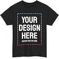 Custom T-Shirt Design Your Own: Personalized 100% Cotton Tees with Text, Image or Logo for Men & Women | LightfirePrinting