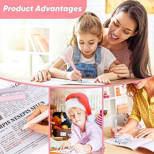 Image of Aesthetic Cute Highlighters Bible and Pens No Bleed Mild Soft Chisel Tip Pastel Highlighters Marker Pens for Journaling Note Taking School Stationary (12 Pcs Aesthetic Highlighter), Multicolor