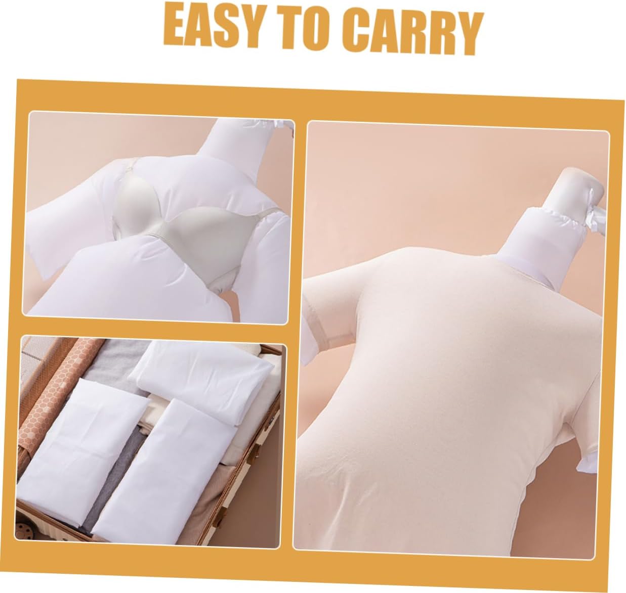 GLEAVI 1 Set Quick Dry Bag Pants Laundry Dryer Down Jacket Drying Bag Dryer Clothing Drying Garment Laundry Hair Dryer White Polyester Clothes Travel