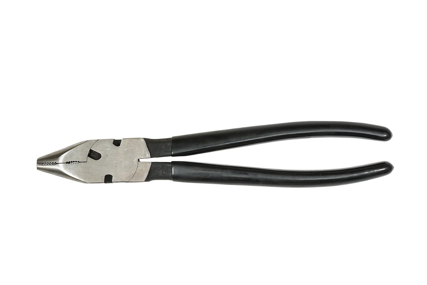 Seymour 41021 2T-120 10 Round Nose Head Fence Plier with Forged Steel Handle and Vinyl Grip