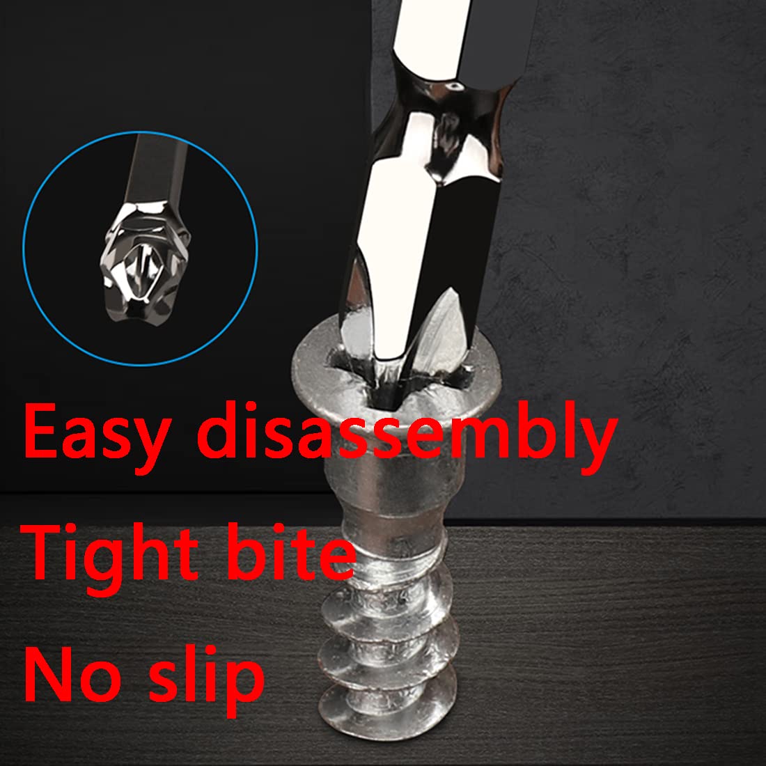 NACX PH2/ SL5 Magnetic Double Ended Screwdriver Bits, S2 Power