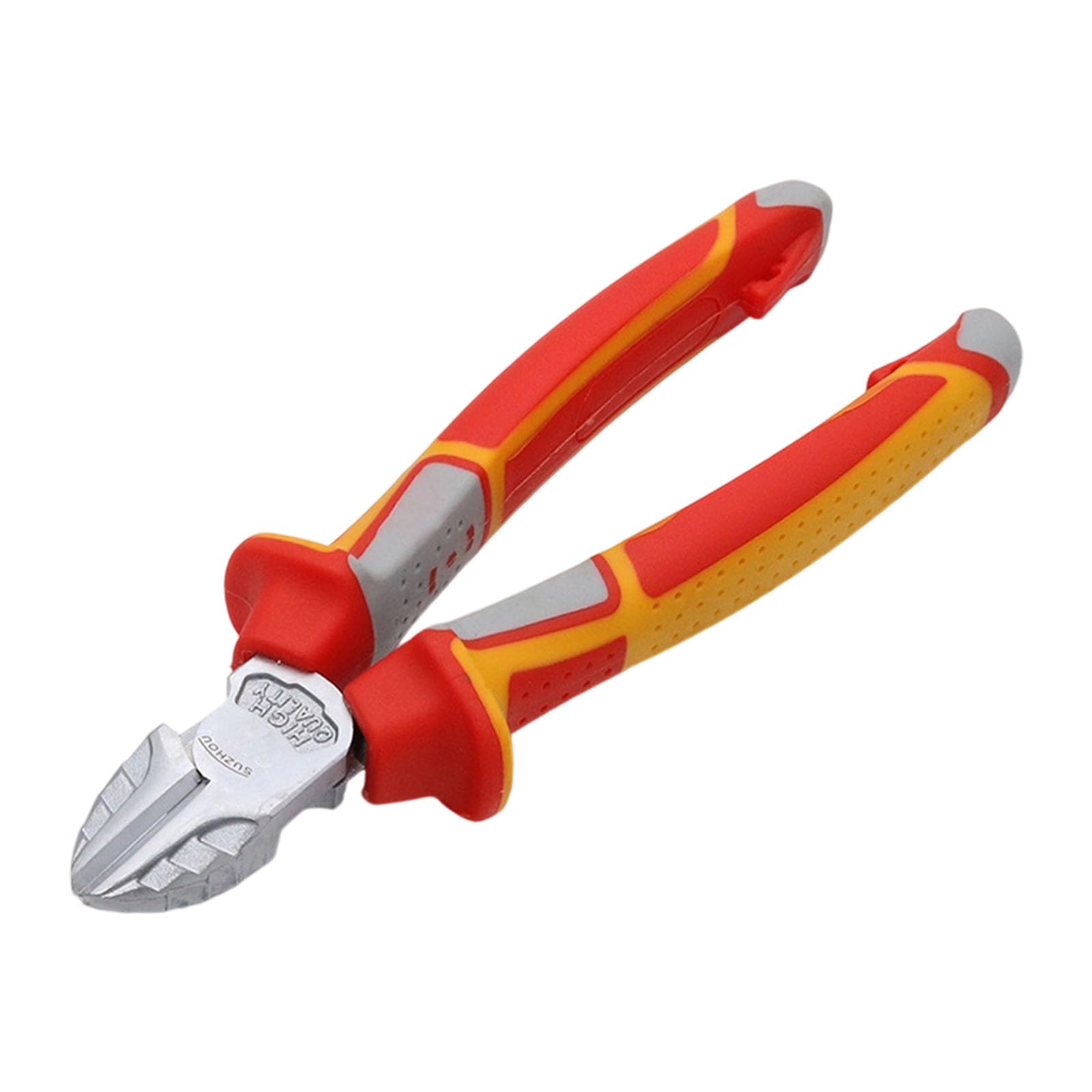 Msioytog 7 Inches Ergonomic Combination Pliers Alloy Steel Multipurpose Industrial Plier For Accuracy Electrical Tasks Ergonomic Handle Pliers