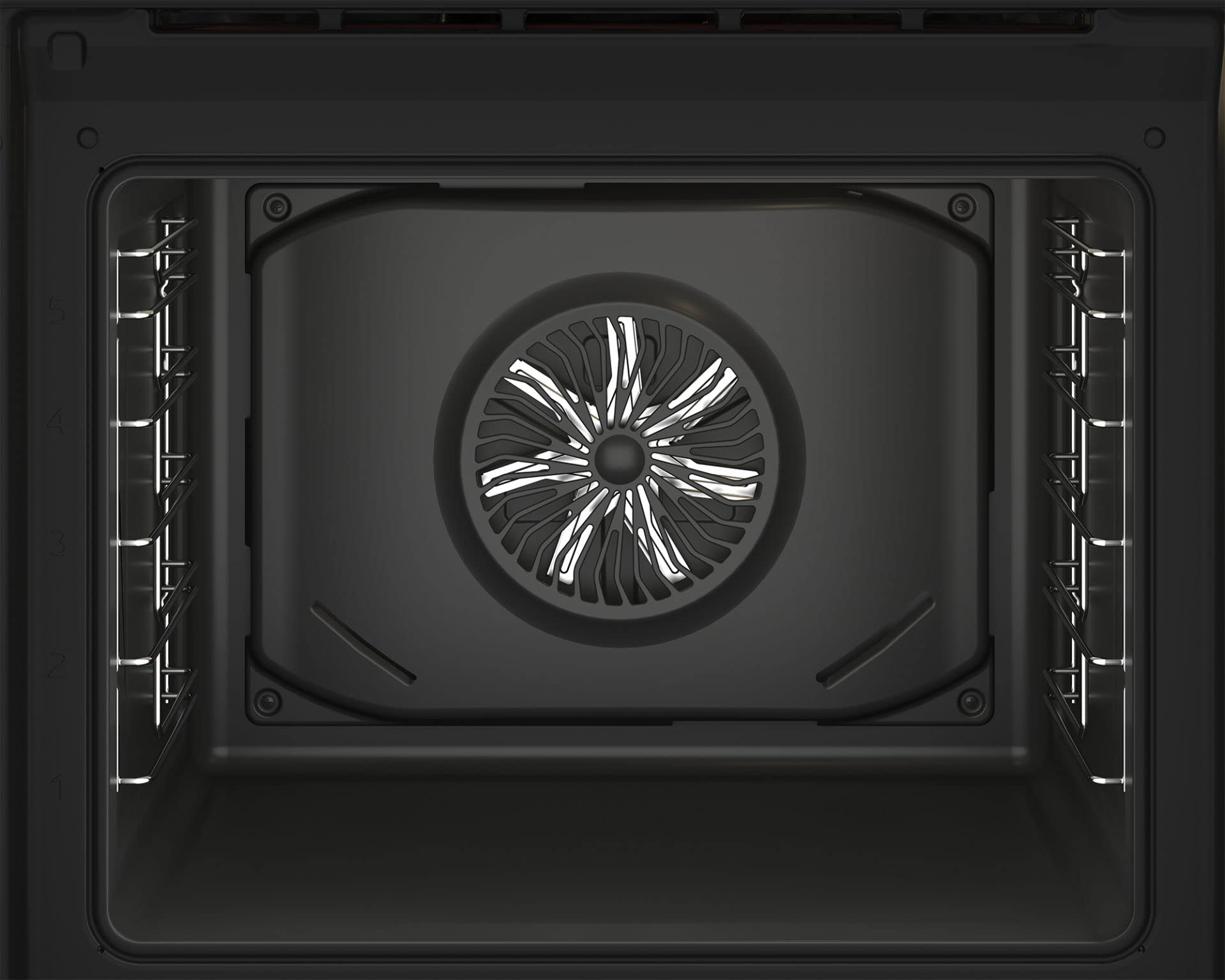 Beko BBIMA13100X Forno Multifunzione da Incasso 60 cm Cristallo Nero e Inox, 72L, Wi-Fi HomeWhiz, Classe A