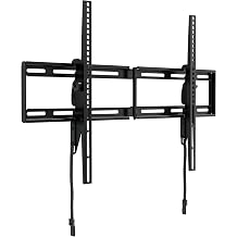 ECHGOGEAR XL Tilt TV Wall Mount for 42" to 90" TVs up to 130 lbs - 10 Degree Tilt Reduces Glare - Universal TV Mount, Easy DIY Installation, Folding Bracket, Drill Template & Hardware Included