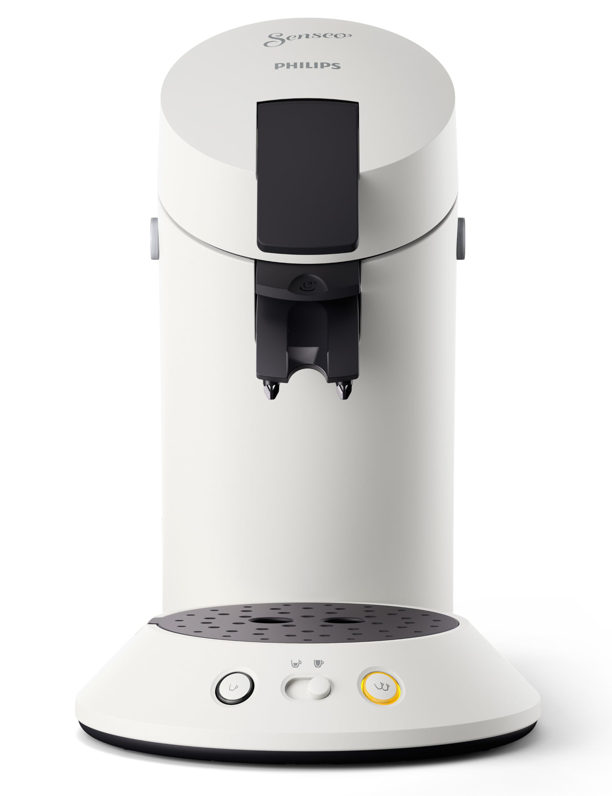 PHILIPS Senseo Original Plus Kaffeepadmaschine, Schwarz, 2 Spezialitäten | 1 oder 2 Tassen, Unter 1 Min Brühzeit, Coffee Boost, Crema Plus, 0,7 L (CSA210/10)