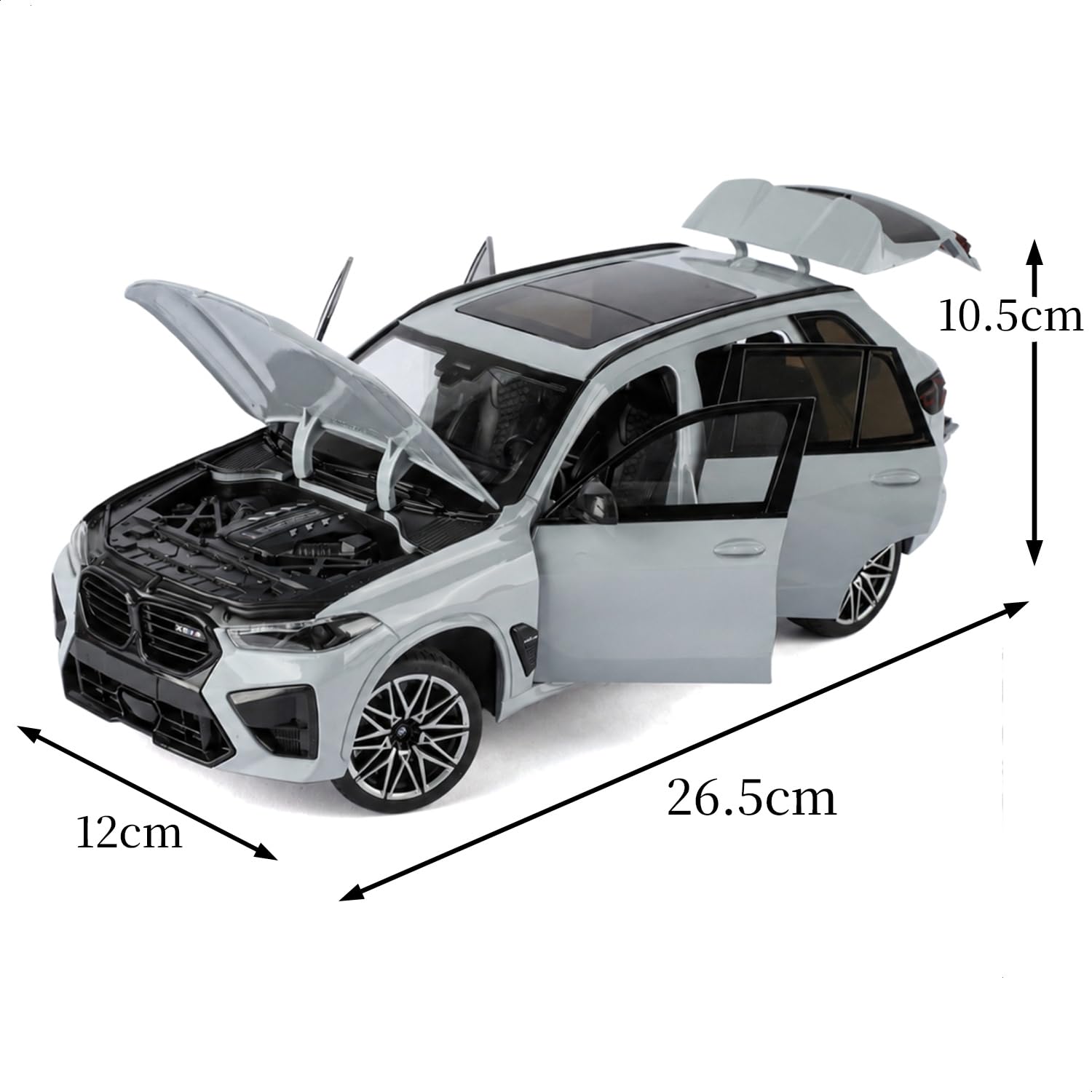 Amazon | Heimanba 1/18 BMW X5 M コンペティション LCI ／ ミニカー