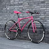 - Freno meccanico doppio disco: veloce frenata.L'impianto frenante adotta freno a disco meccanico speciale per le mountain bike.il freno a disco meccanico può ignorare il cattivo tempo e può ancora facilmente freno, ti fornisce la protezione più potente.