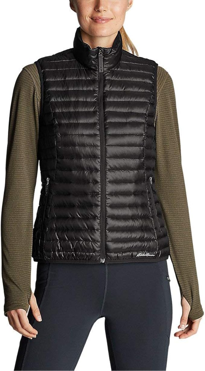 eddie bauer microlight down vest