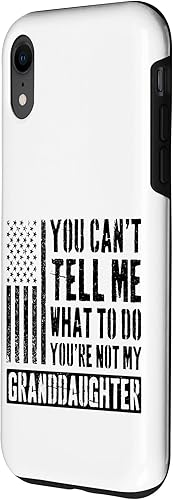Miniatura 2 de You Can't Tell Me What to Do You're Not My Granddaughter Case for iPhone XR