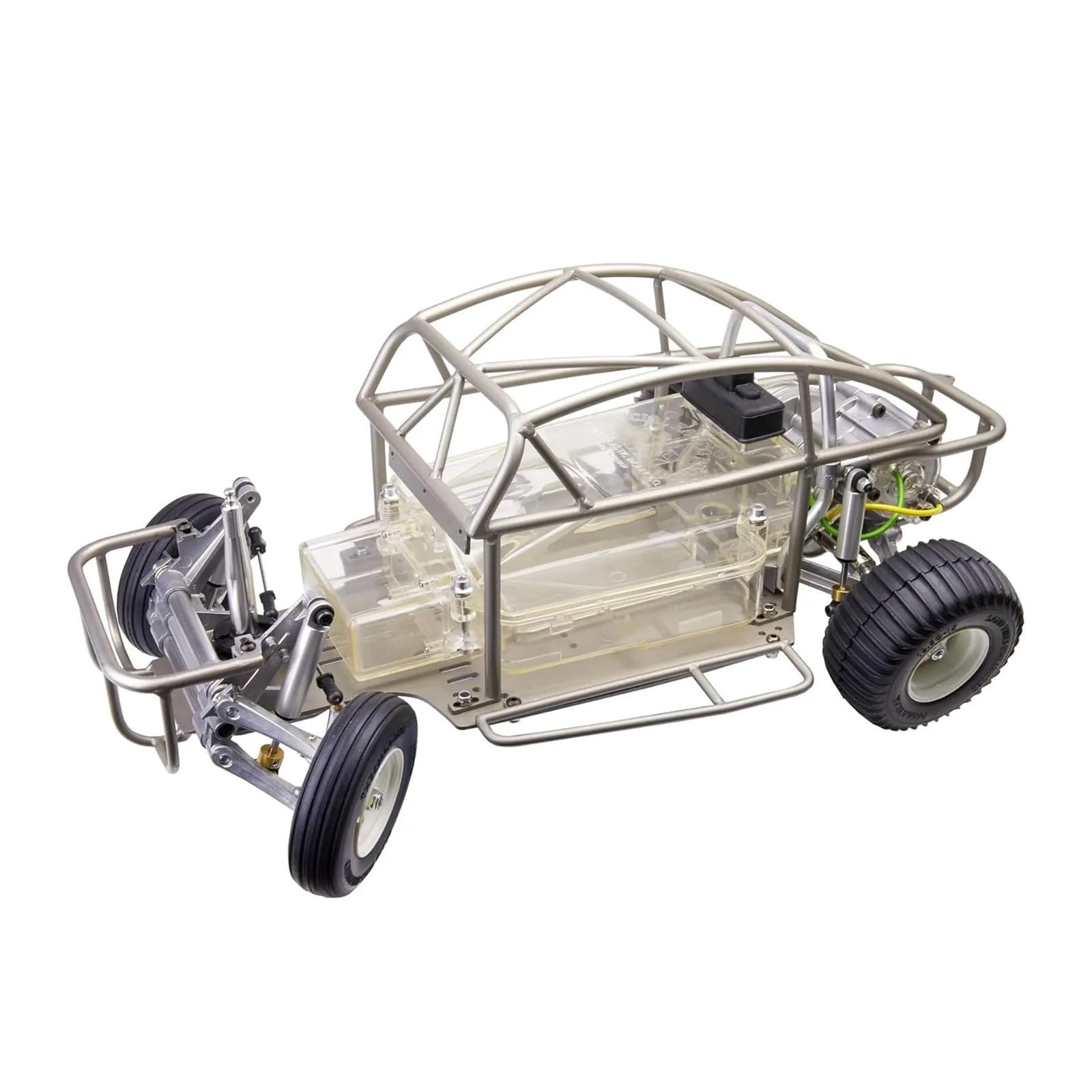 ZubehöR Teile Rc Für Tamiya Für Racing Für Buggy Sand Scorcher Edelstahl Chassis Ausgestattet Mit Zwei Seite Stoßstangen Upgrade Ersetzen