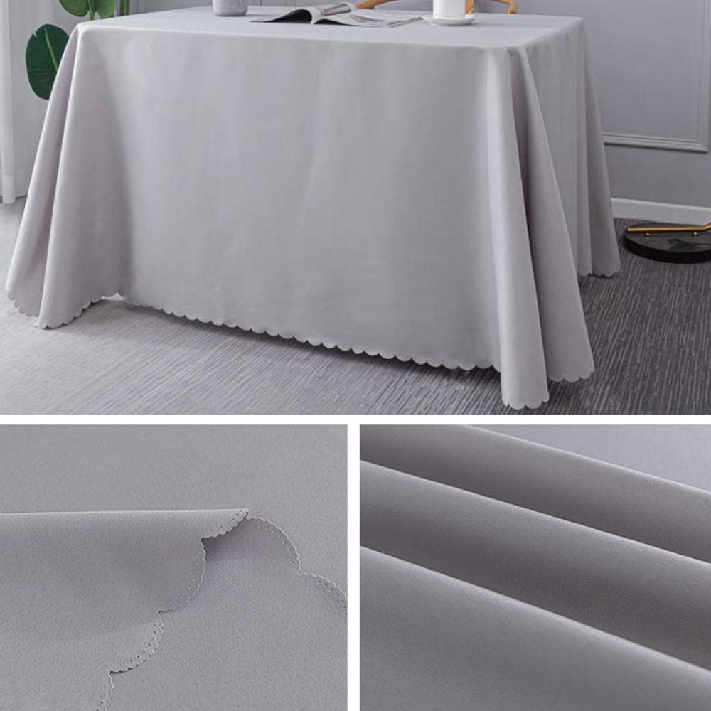 Mantel para Mesa de Cocina o Salón Hojas Rectangular Resistente Al Desgaste Duradero Lavable Diseño de Comedor Decoración del Hogar Dorado 200 × 260cm