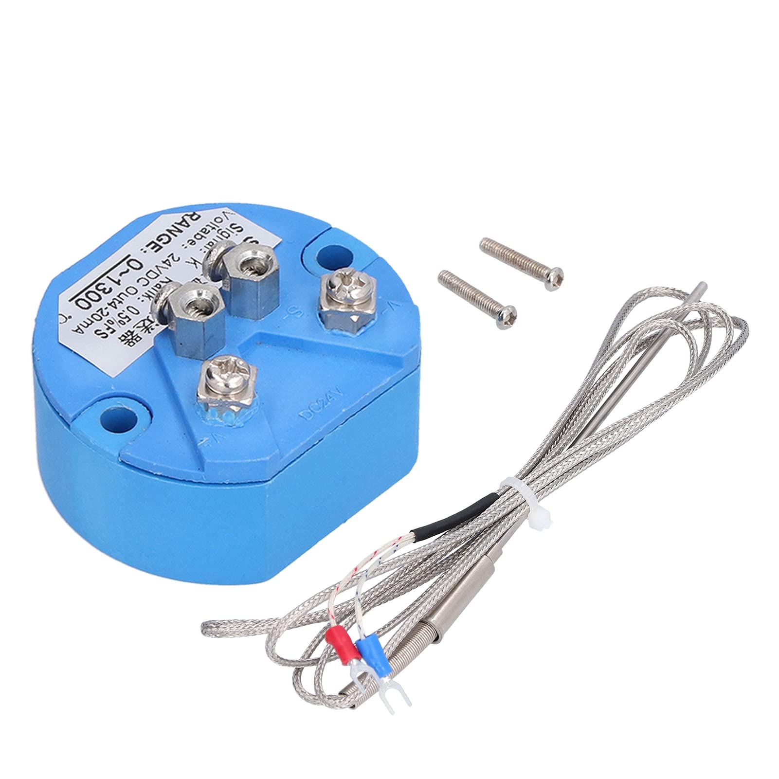 Trasmettitore sensore di temperatura DC 24V 4-20mA 0-1300℃ K Tipo componenti elettronici termocoppia SBWR con vite