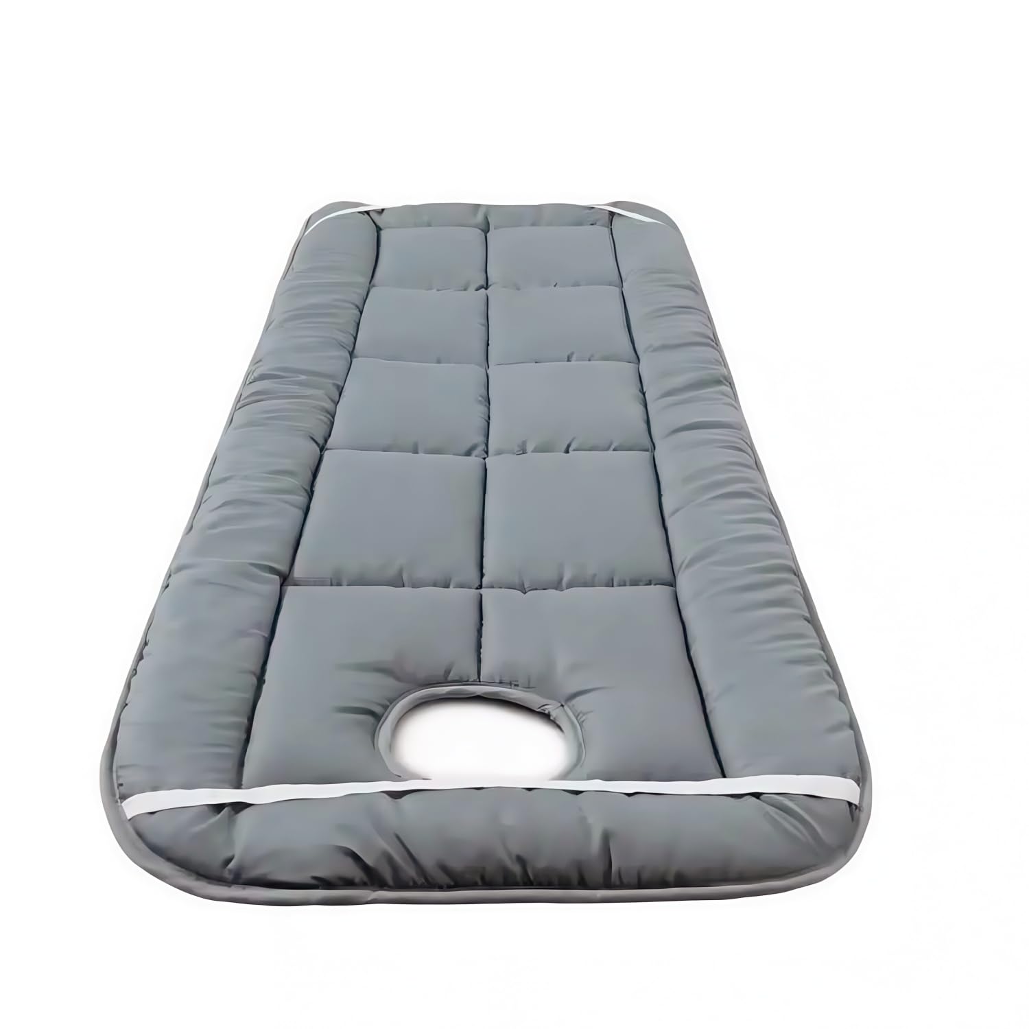 Reusable Massage Bed Cover Sheet with Face Hole, Massage Table Sheet Facial Bed Cover Beauty Spa Treatment Sheet Massage Bed Mattress Sheet for Salons SPA and Therapists - 70 * 190, Round Corner