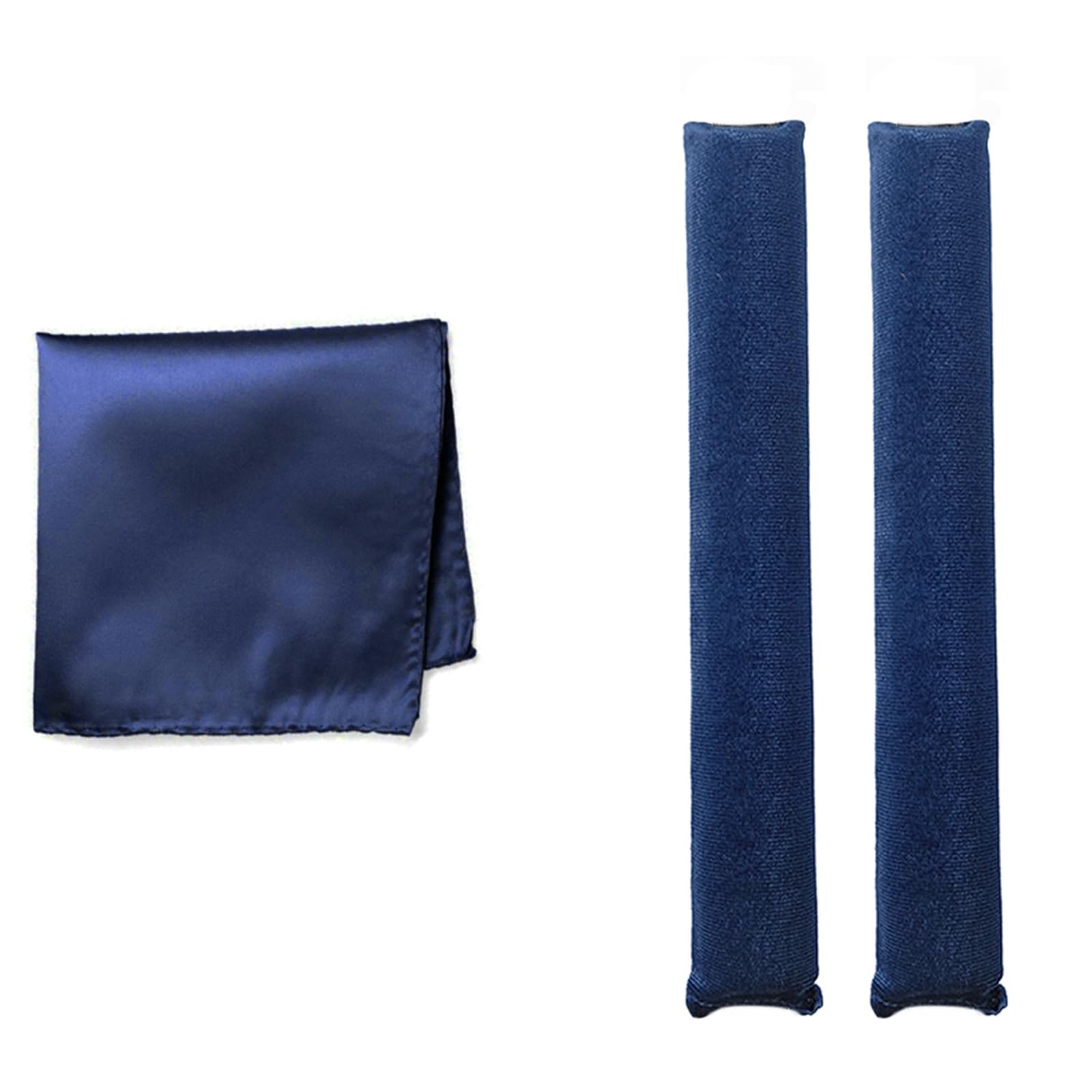 Photo 1 of YOSHUYUKI Classic Heatless Curls Overnight Rods No Heat Hair Curlers to Sleep Jumbo Foam Large Hair Rollers for Long Short Hair Heatless Curling Rod Set Styling Tools with Satin Scarf Navy