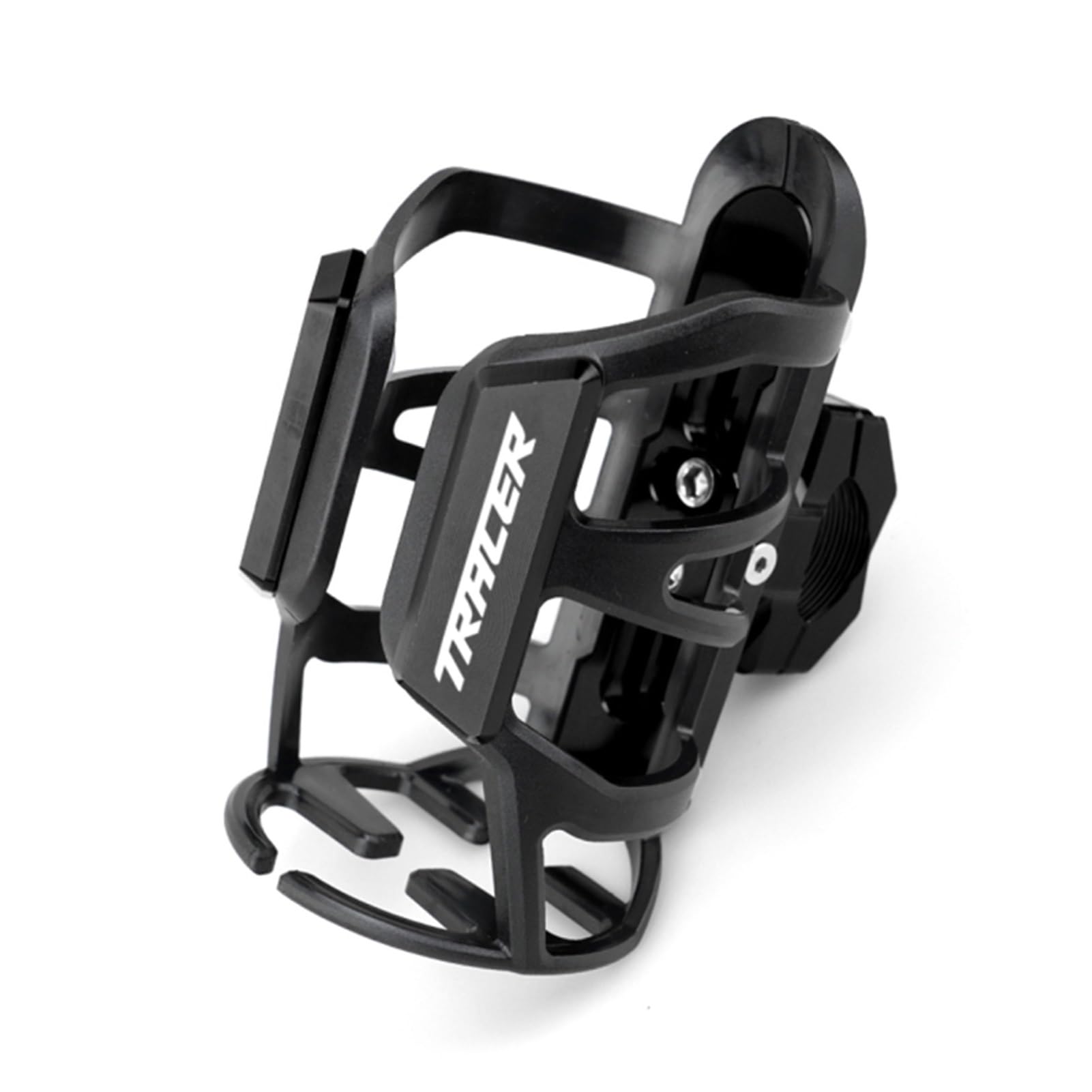 Porte Gobelet pour Yamaha Tracer 900 700 GT 900GT Tracer MT09 MT07 Tracer 9/GT 7/GT Boisson Bouteille d'eau Boisson Porte-Gobelet Montage (Couleur : Noir)