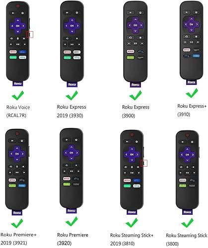 Miniatura 2 de CaseBot Funda remota para Roku Voice, Roku Express HD  4K+, Ultra LT Enhanced Voice, Express 3930, Premiere+ 3921, Streaming Stick+ Remote, Honey