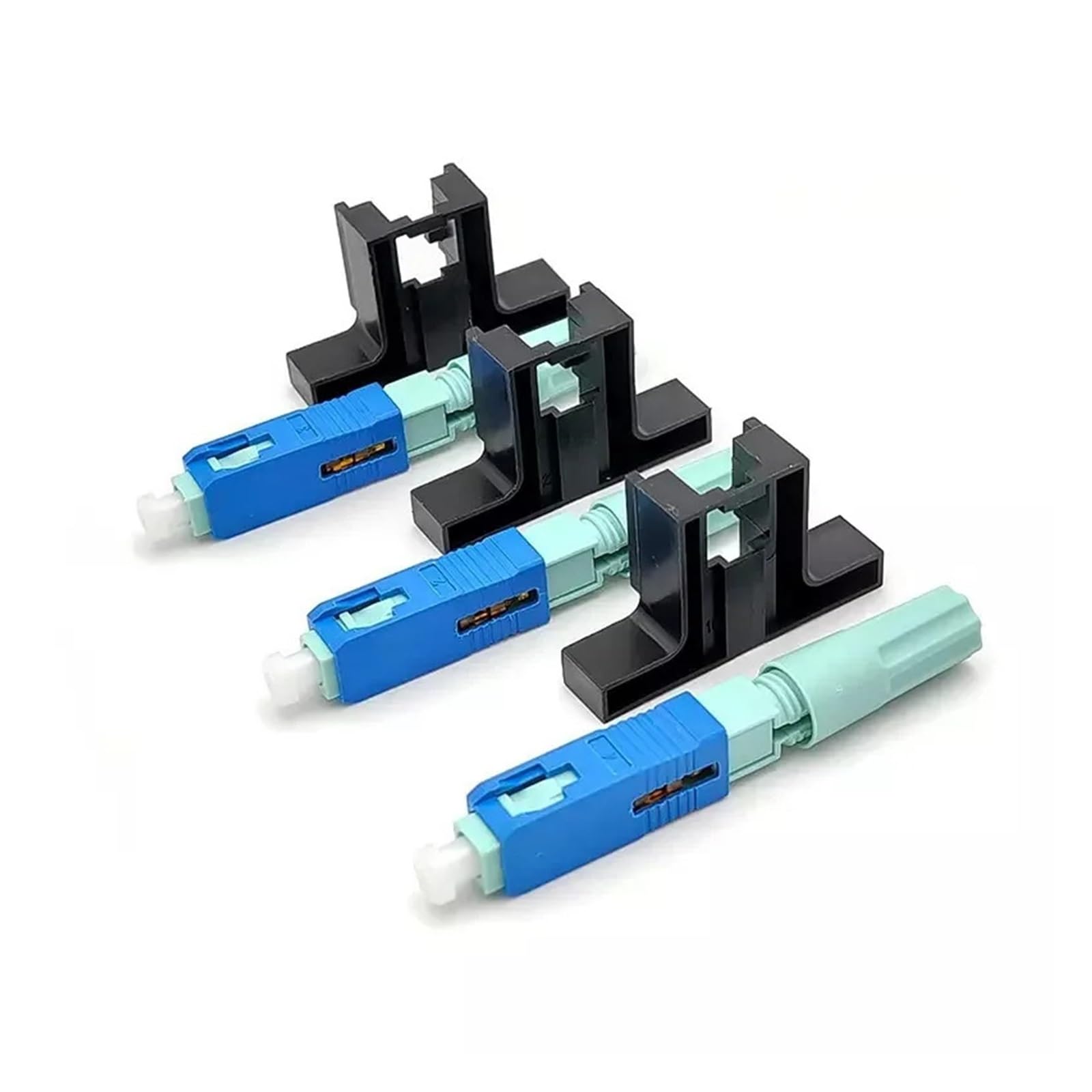 Épisseur de Fibre Optique Connecteurs Rapides for Fibre Optique SC FTTH UPC, 50/100 pièces(50pcs)