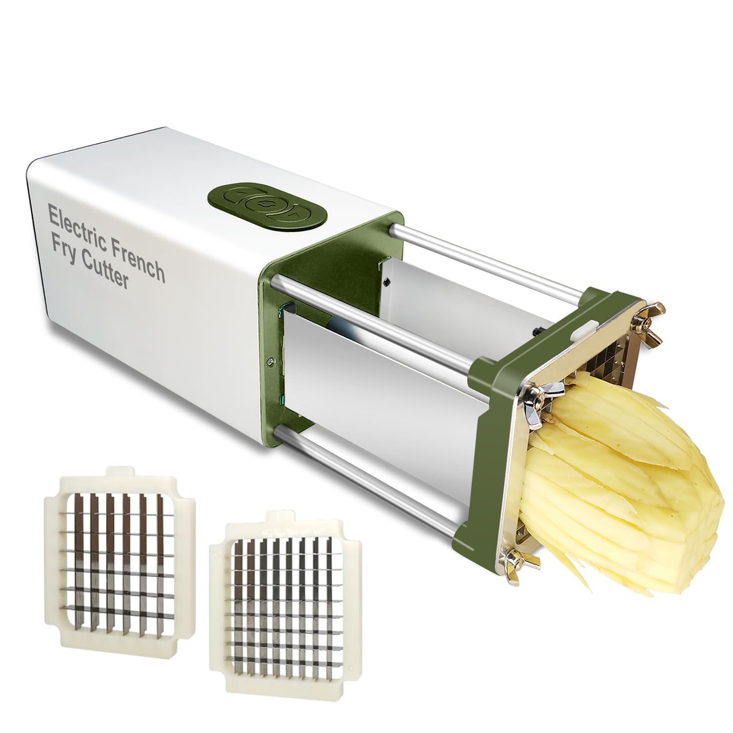 Coupe-frites électrique et hachoir pour carottes et légumes de cuisine