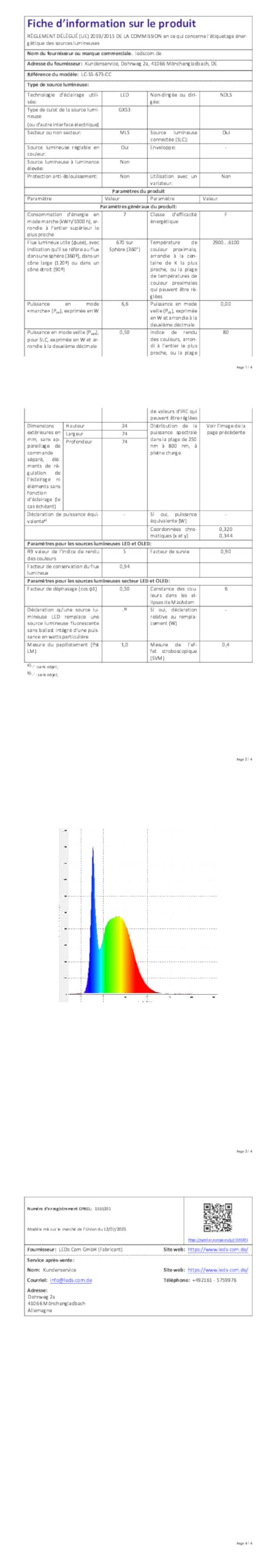 ledscom.de 6x LED Pflasterstein NEOLUM für außen, IP67, eckig, 10 x10cm, inkl. GX53 RGB Leuchtmittel, 670lm, Smart Home