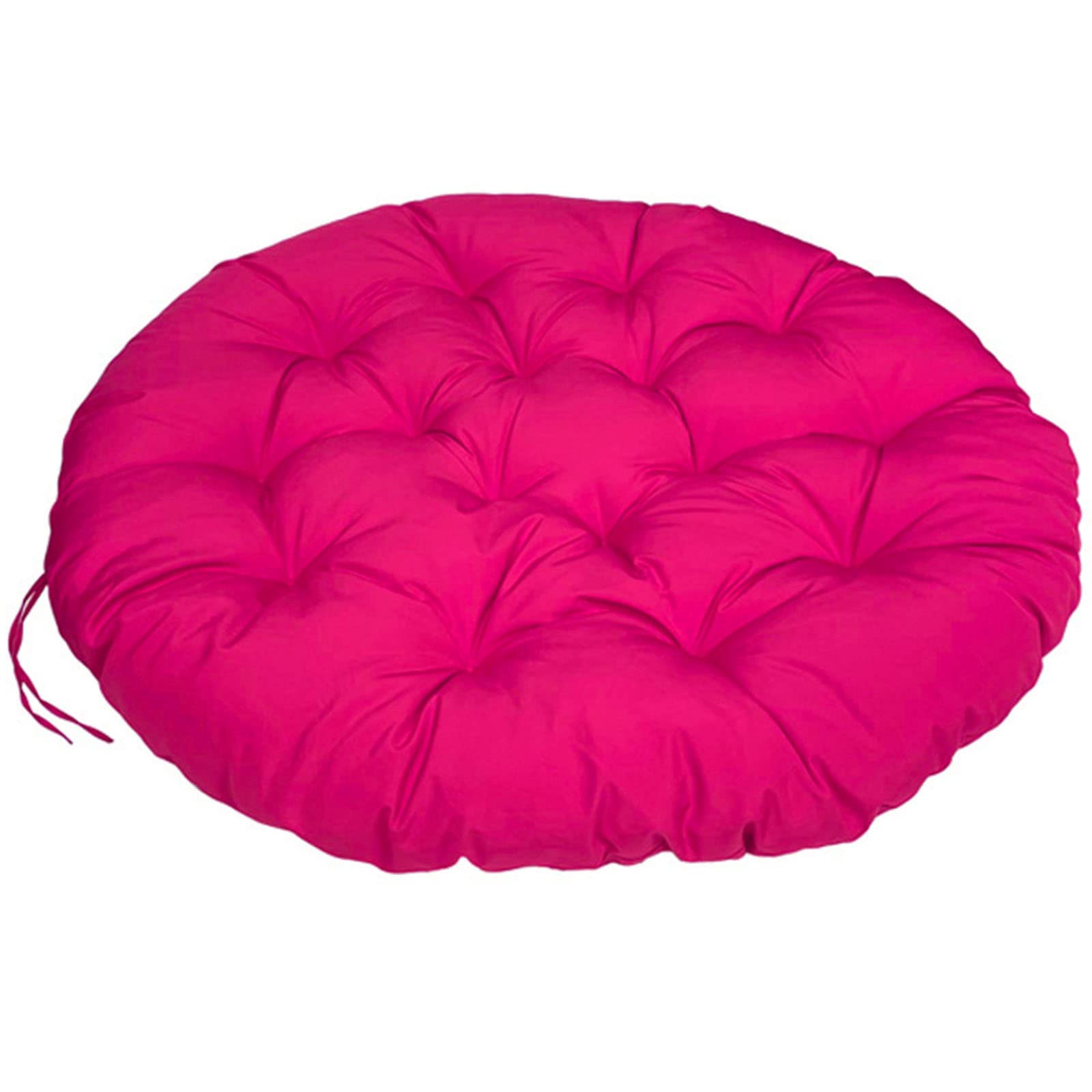 Papasan Poduszka na krzesło, wodoodporna, zagęszczona papasan, poduszka do siedzenia, jajko, miękkie jajko, huśtawki, poduszki na krzesło, do wewnątrz, na zewnątrz, różowo-czerwony, 140 x 140 cm