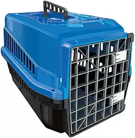 Genérico, Caixa de Transporte Para Animais N5 Cachorros e Gatos Azul