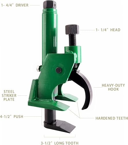 Miniatura 10 de Interruptor de cuentas de neumáticos manual Martillo ajustable Cambiador de neumáticos para ATV Herramienta de operación de neumáticos Reparación de