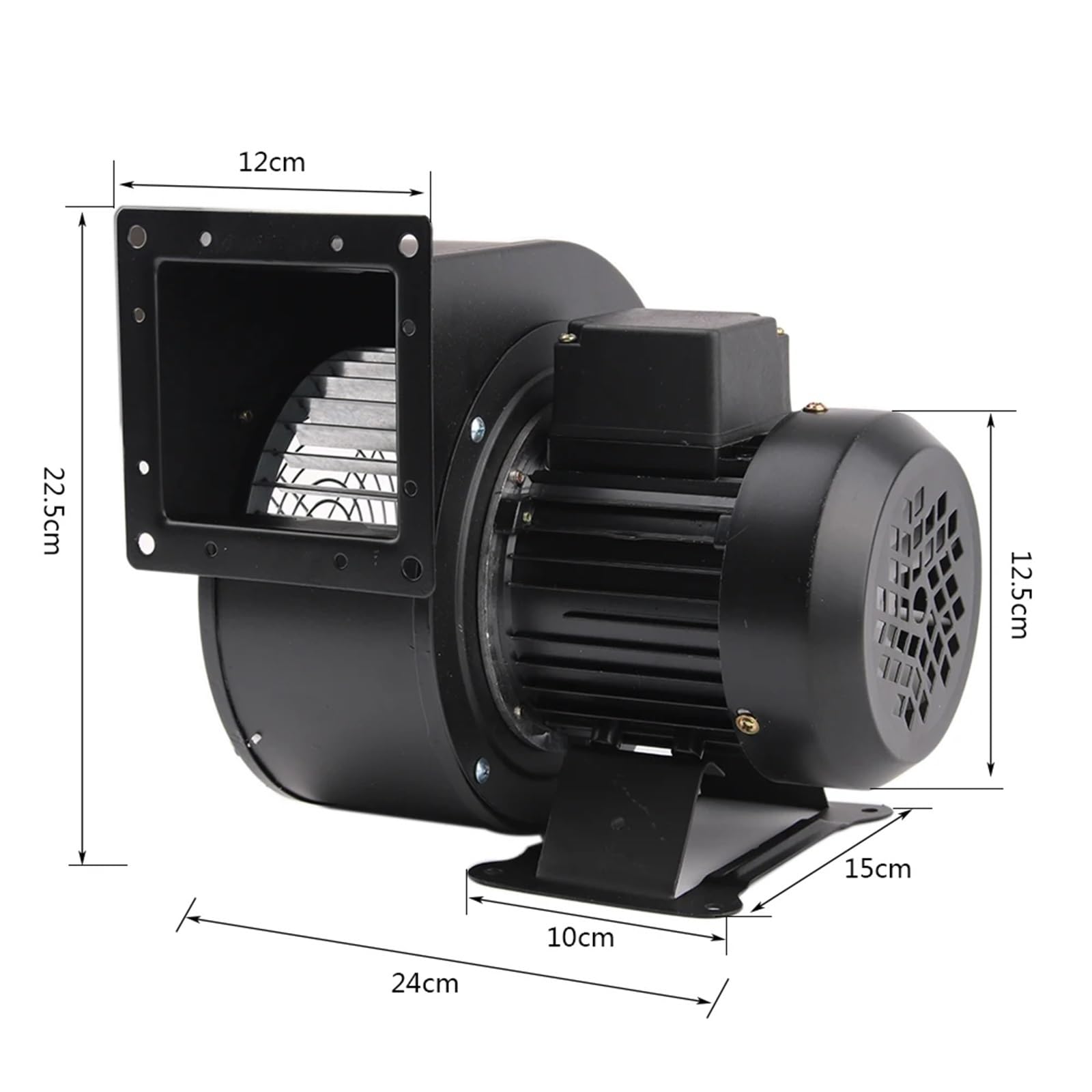 Wentylator odśrodkowy o małej częstotliwości 150FLJ7, 220 V, 380 V, 320 W, 330 W, do chłodzenia przemysłowego. (With heat sink 110V)