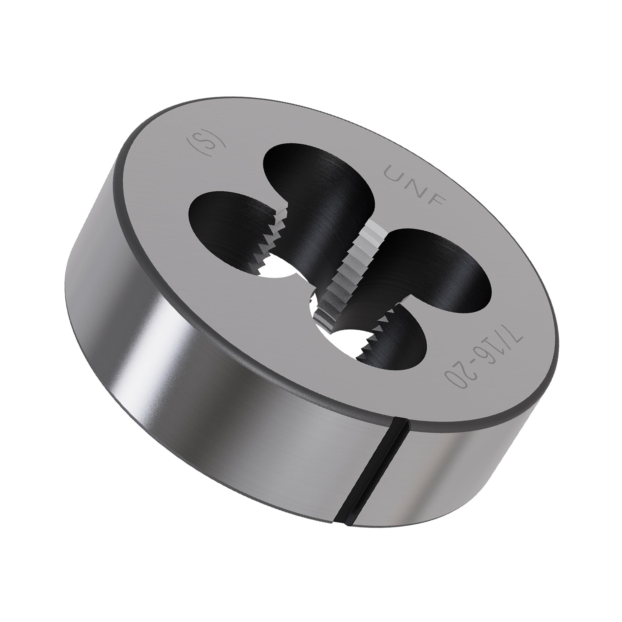 3/8"-24 Threading Die - Right Hand Cut Tool Steel -12
