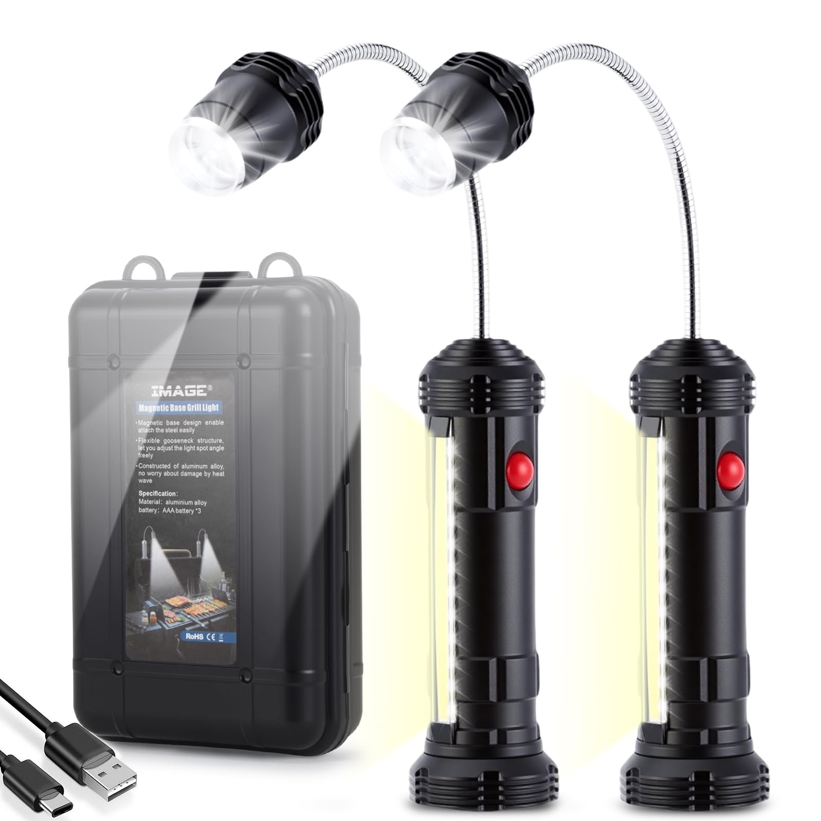 IMAGE Rechargeable Grill Lights