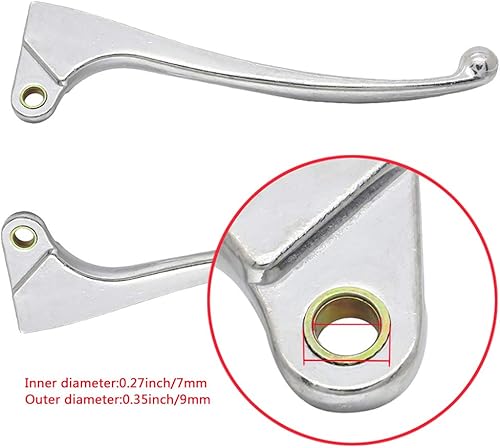 Miniatura 4 de motoparty Maneta de freno de embrague para Honda XL 175 185 / CM 185 200 250/ XR 185 250/CL200 CB250 TL250 CR250 MR250 MT250 SL350 Palanca