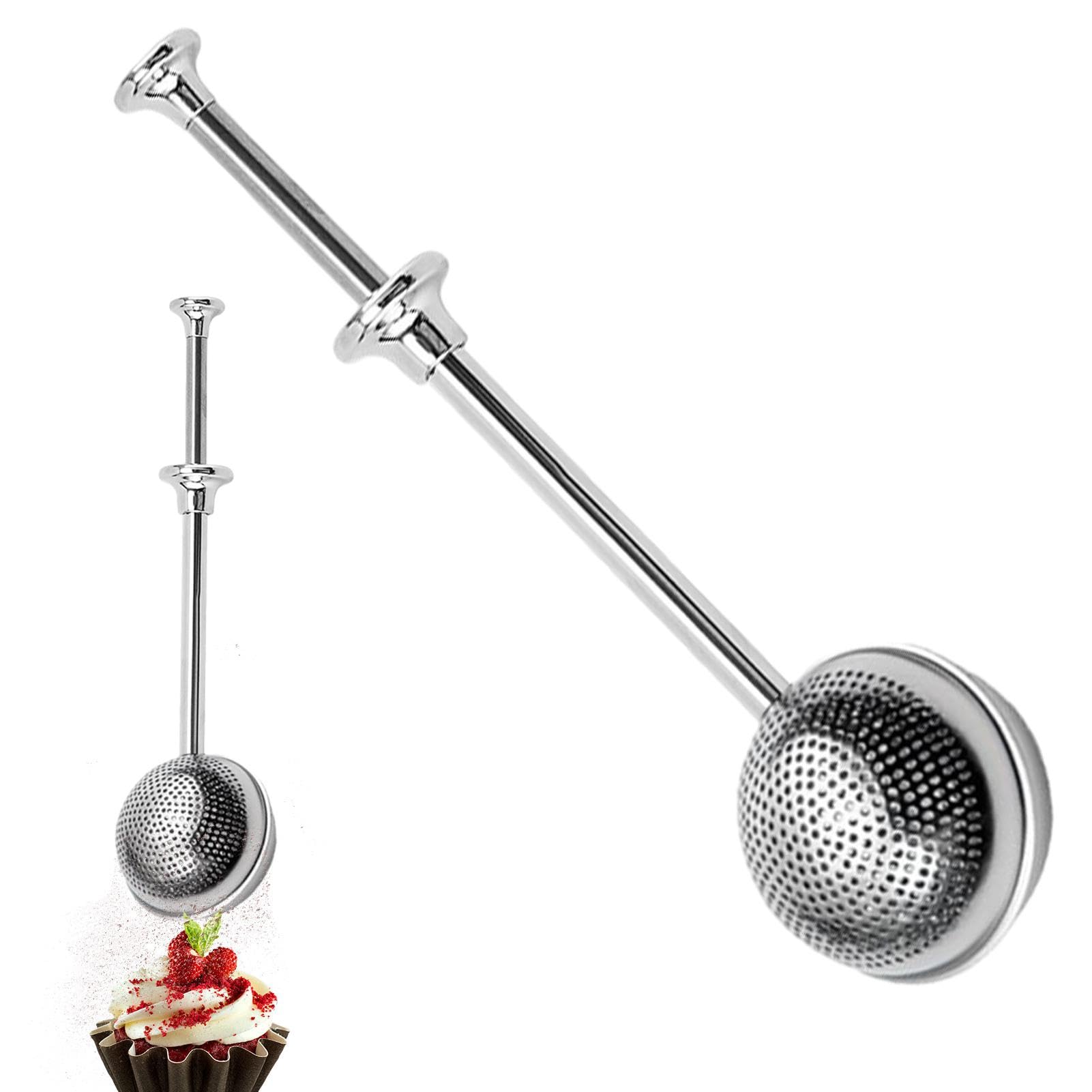 Amazon | 小麦粉ふるいスプーン |シュガーパウダーダストスプーン |粉