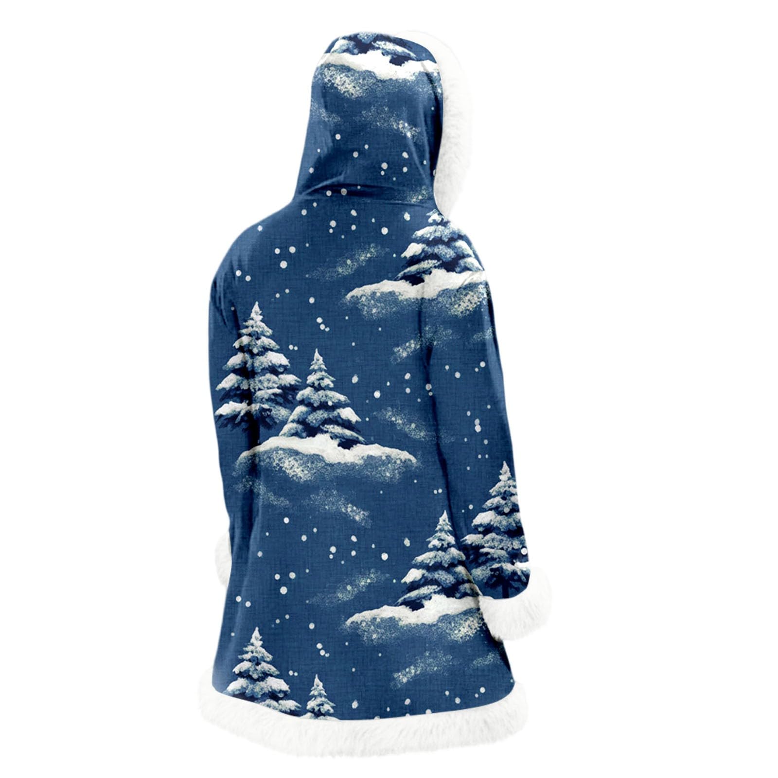 Gemütlicher Winter-Cardigan-Hoodie für Paare, weicher Strickpullover für den Alltag