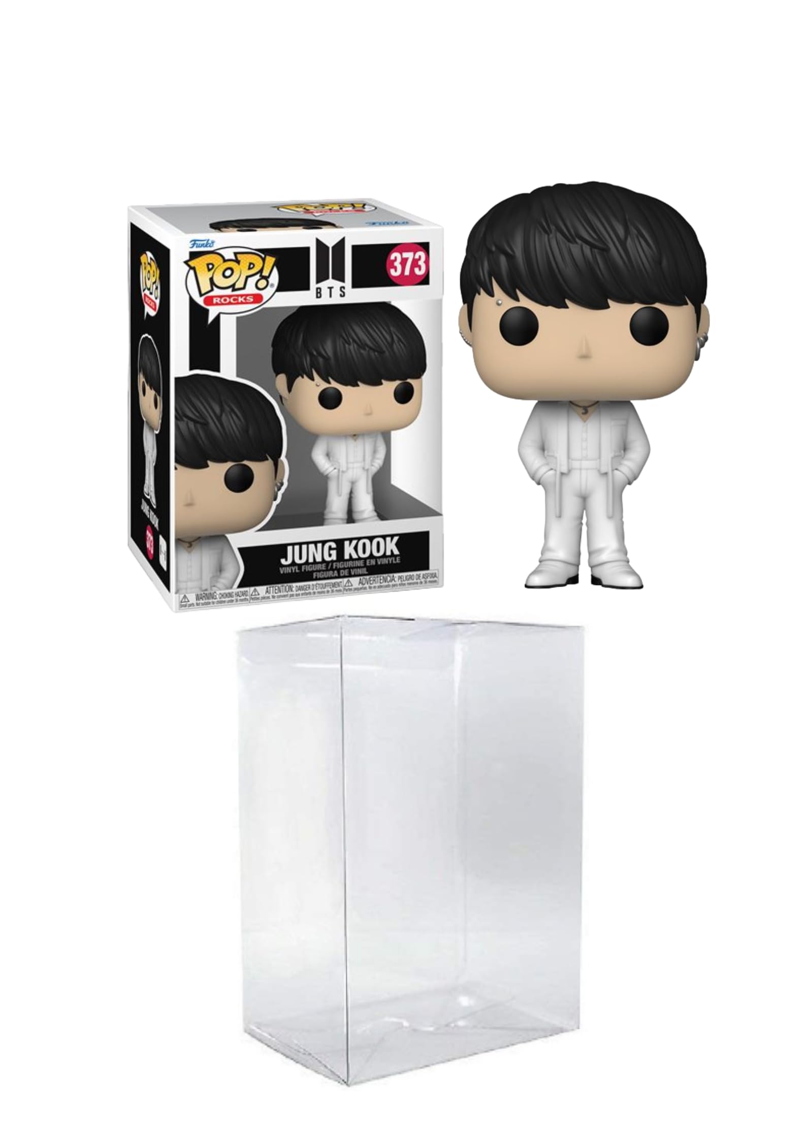 Funko Pop! Rocks BTS (Proof) Jung Kook Bundled with a Byron