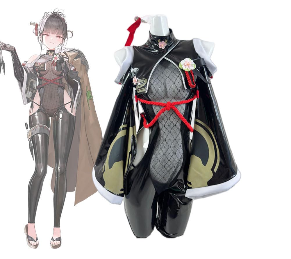 Amazon.co.jp: 勝利の女神：NIKKE サクラ コスプレ衣装 黒夜密行