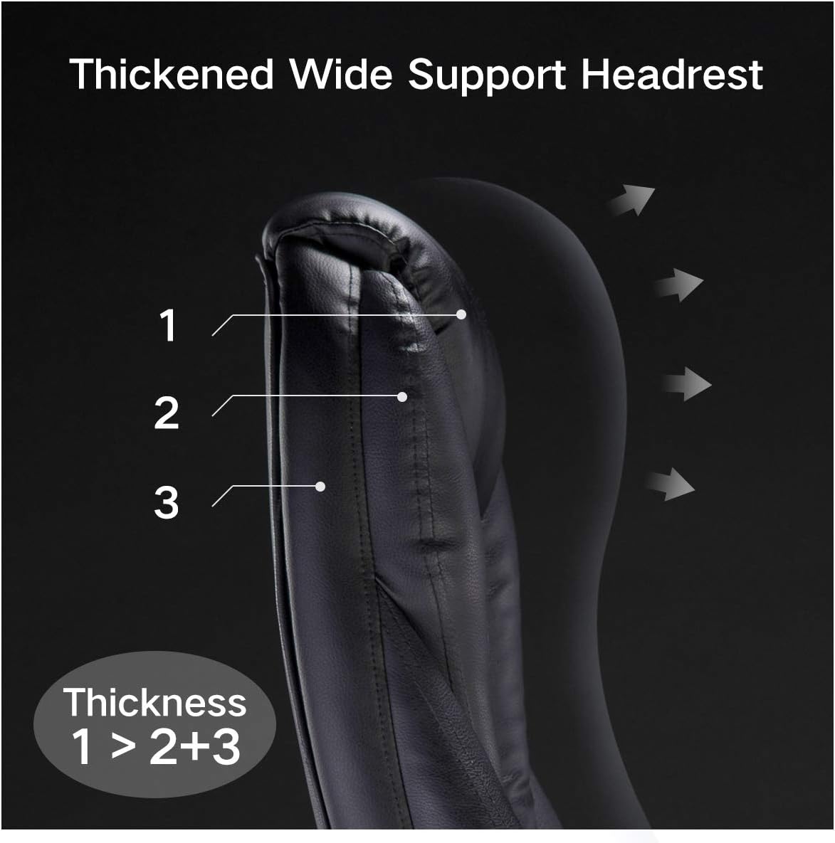 Buy Hbada Office Chair Ergonomic Executive Office Chair PU Leather