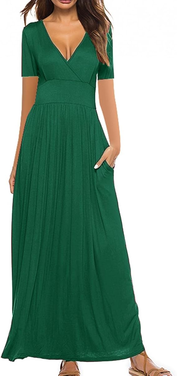 Amazon Co Jp ワンピース レディース リゾートワンピース レディース 夏 半袖 ロングワンピース マキシ丈 上品 大きいサイズ Vネック Aライン チュニック ビーチ 体型カバー 旅行 お呼ばれ 外出 旅行 ドレス 服 ファッション小物 Amazon Co Jp ワンピース レディース リゾートワンピース レディース 夏 半袖 ロングワンピース マキシ丈 上品 大きいサイズ Vネック Aライン チュニック ビーチ 体型カバー 旅行 お呼ばれ 外出 旅行 ドレス 服 ファッション小物