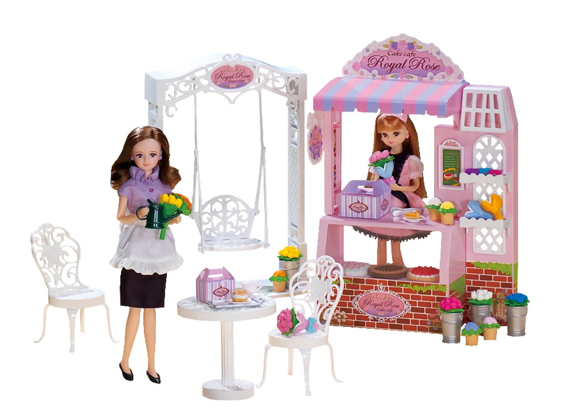 Amazon.co.jp: Licca-chan Cake with Flowers : Toys & Games