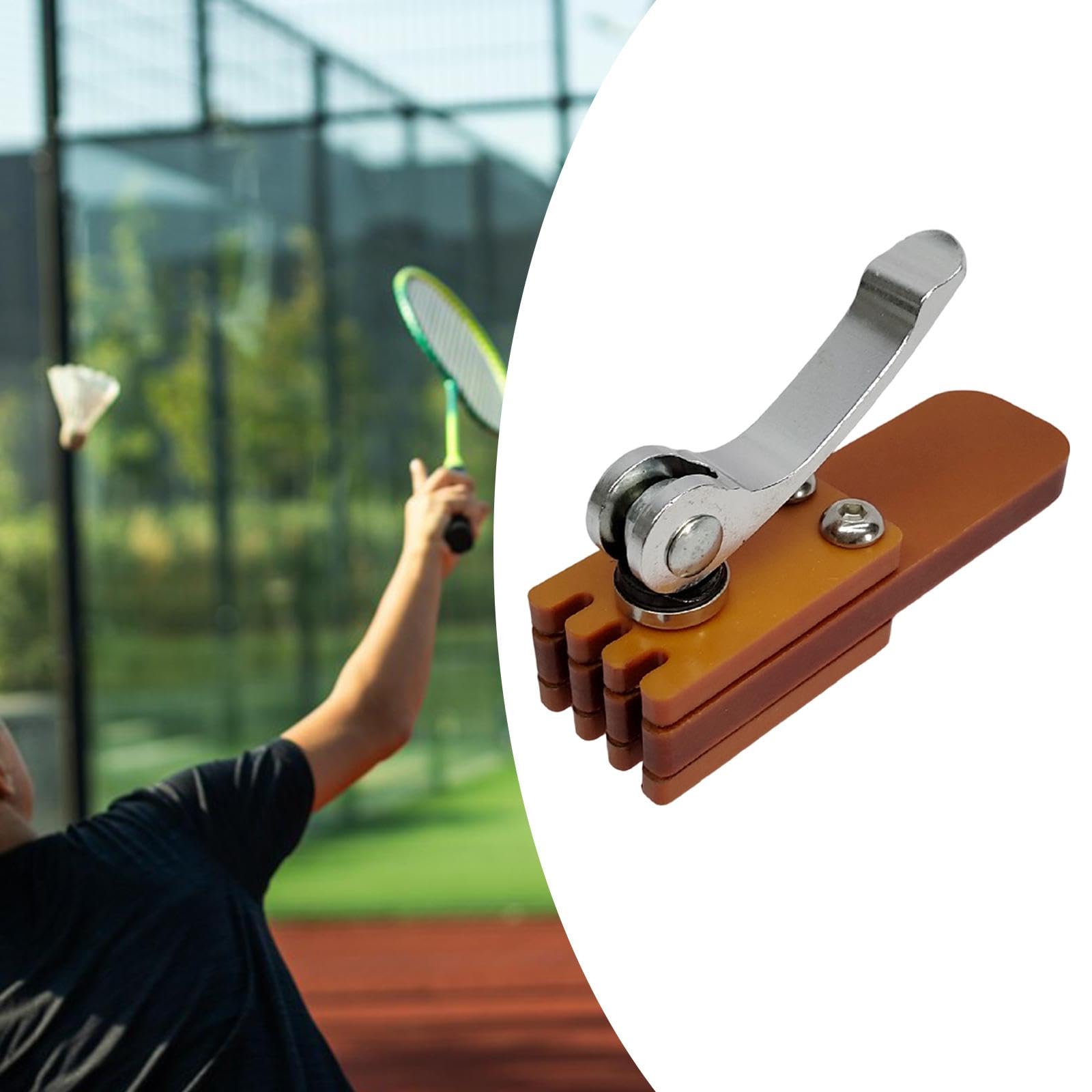Badminton Besaitungsklemme, Zubehör, Manuell, Multifunktional, Kompakt, Tragbar, Tennisklemme, Startklemme