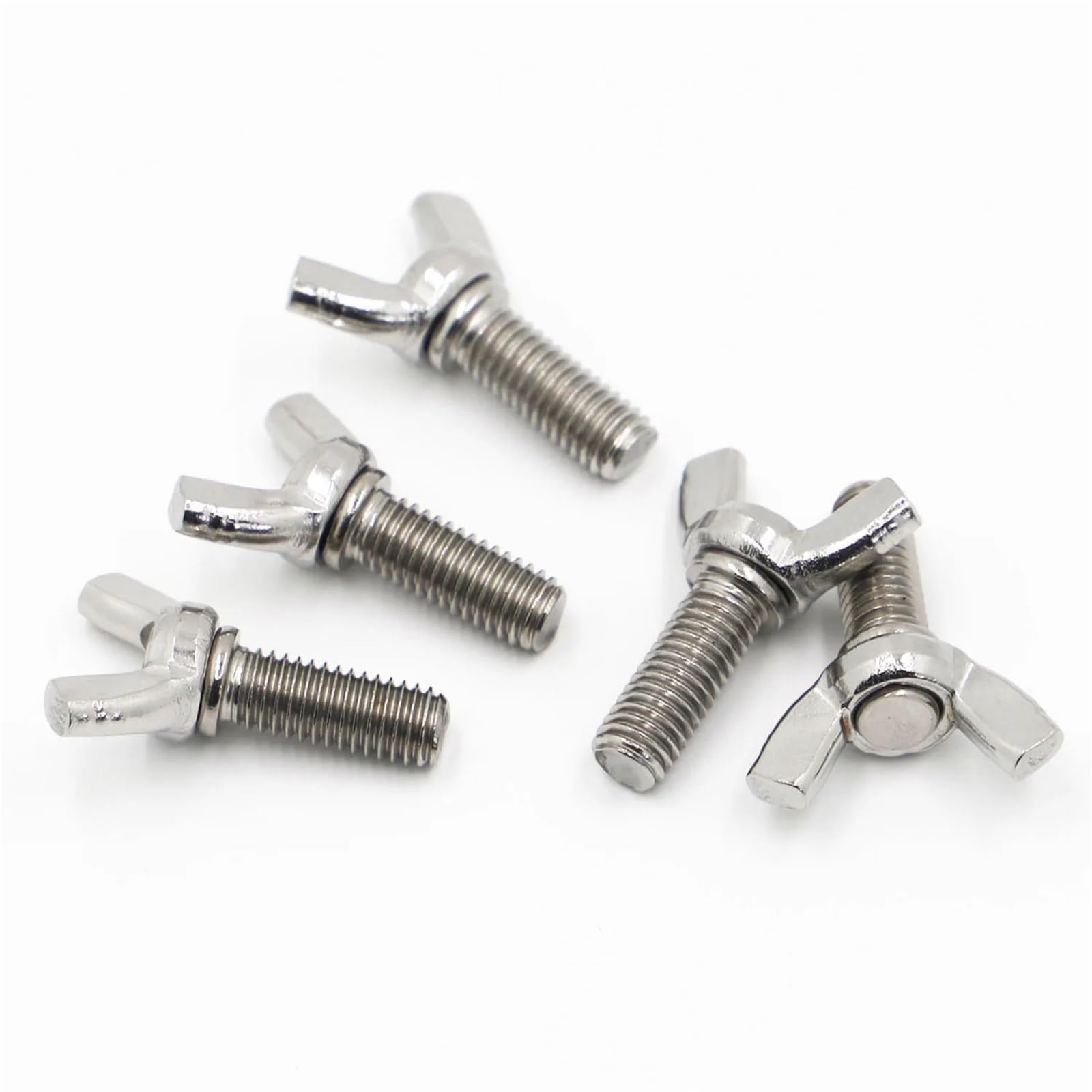 Boulons d'écrous à oreilles en acier inoxydable 304, 5 pièces, for machines