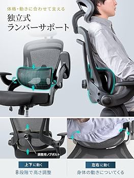 Amazon.co.jp: イーサプライ メッシュチェア オフィスチェア