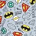 DC Comics Justice League Batman Superman The Flash Little Boys Pajama Pants Grey 7-8