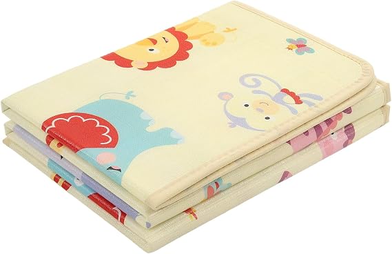 Foldable Baby Play Mat Extra Large Activity Playmats for Toddler Infant Crawling