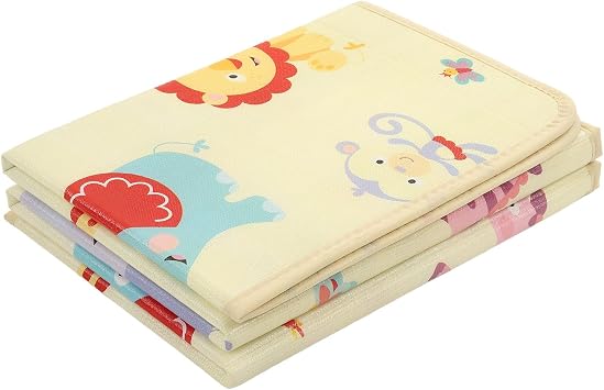 Foldable Baby Play Mat Extra Large Activity Playmats for Toddler Infant Crawling