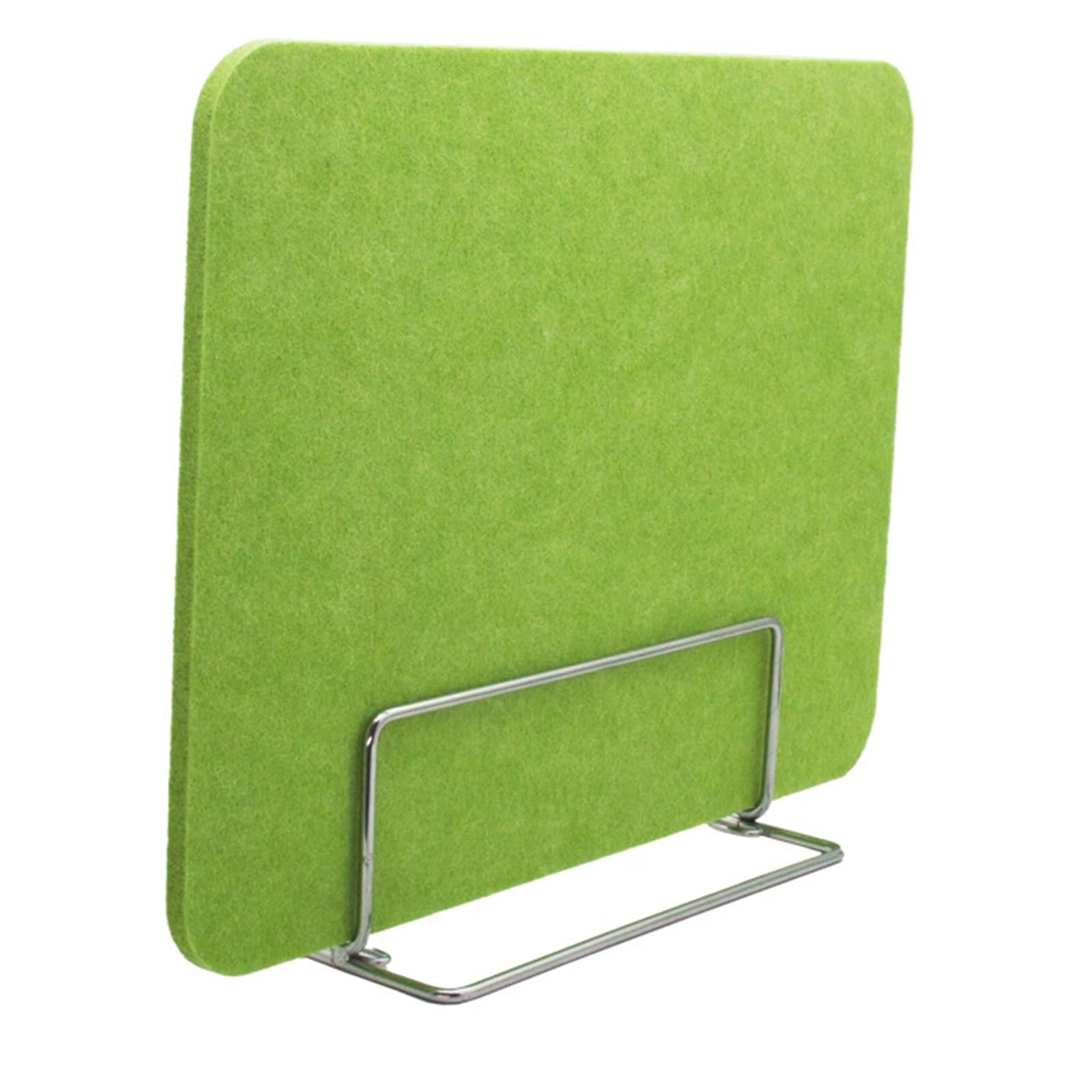 THKSGIV Acoustic Desk Divider Freestanding Felt Screen for Office Noise & Visual Distraction Reduction Metal Clip Included Green 30x80cm Ideal Home Workspace.